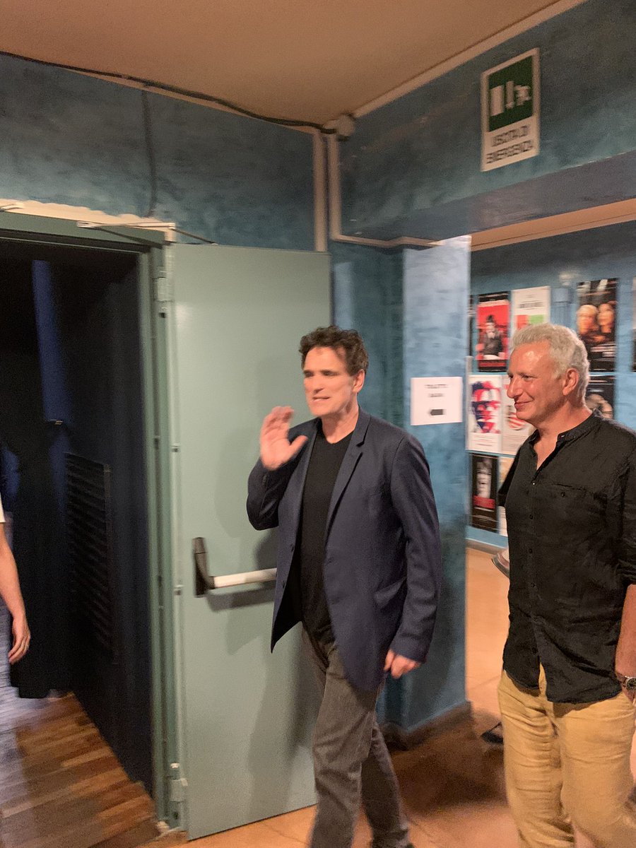 #MattDillon has just arrived at the Cineteca, for the screening of “#Sunday”!!!
#IlCinemaRitrovato #Bologna #Film #VintageFilm #SilentFilm #ClassicFilm