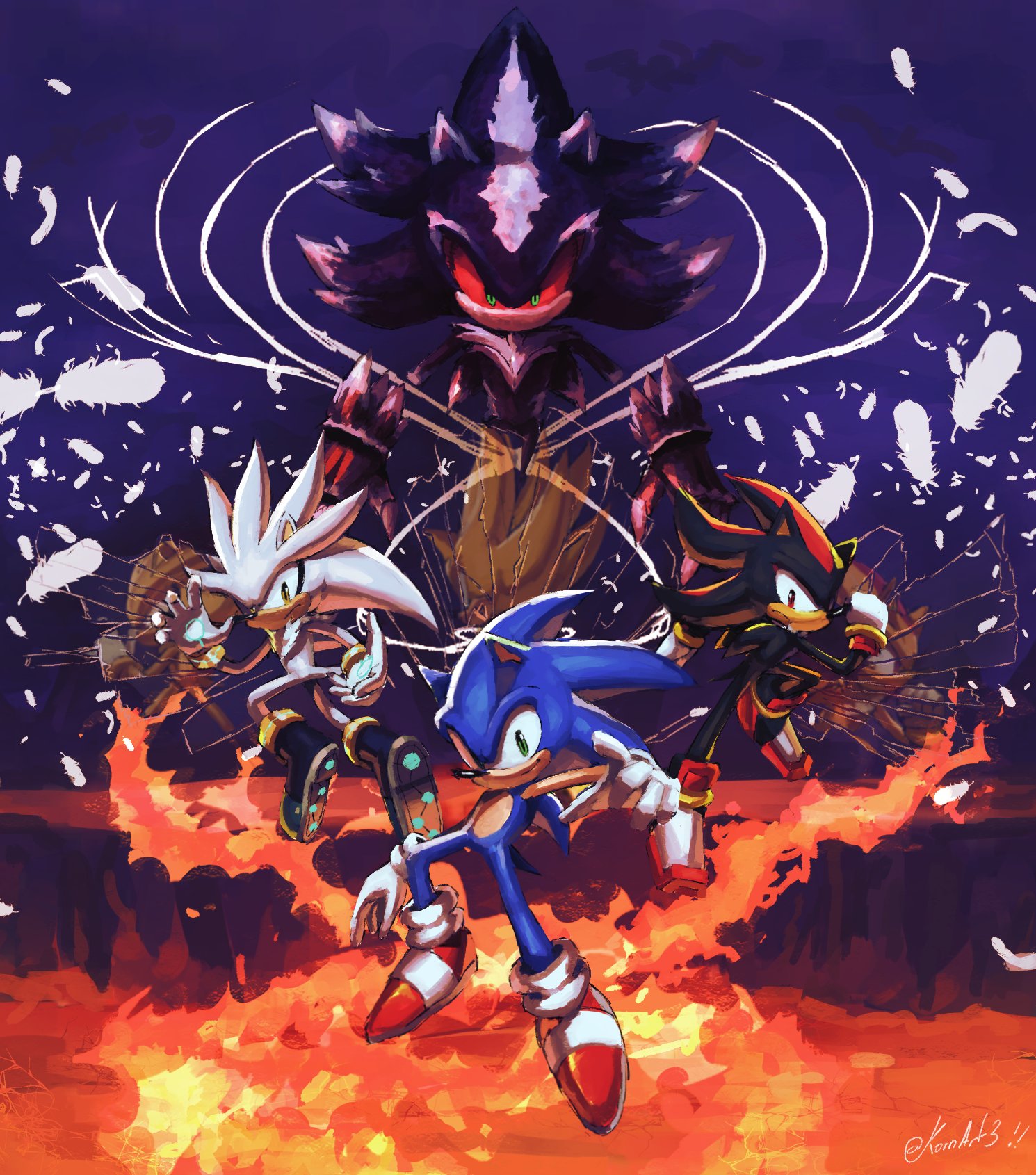 Iker Sepúlveda on X: Sonic 3 FanPoster by Me. Sonic vs Shadow