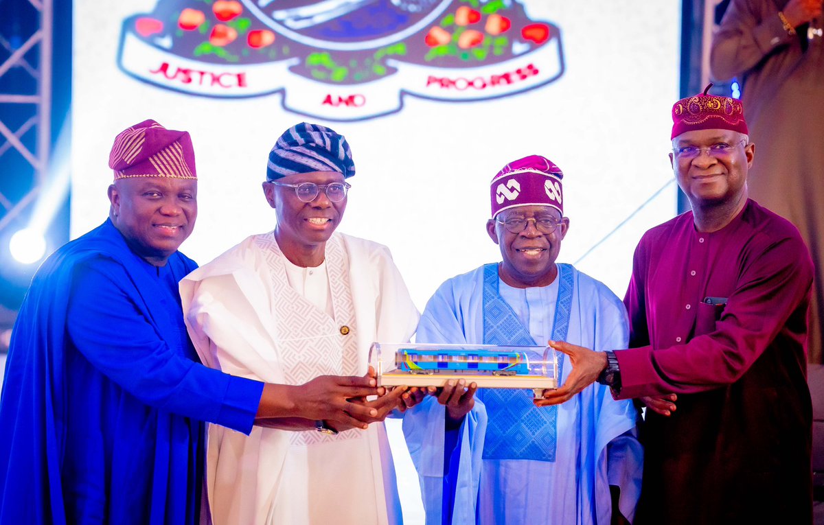 Today, we hosted a welcome reception for His Excellency, President Bola Ahmed Tinubu. It was an absolute honor and delight for me to welcome back to the Centre of Excellence a man whose life, work and legacy remains a guiding light for us all. 

Also at the event were my esteemed