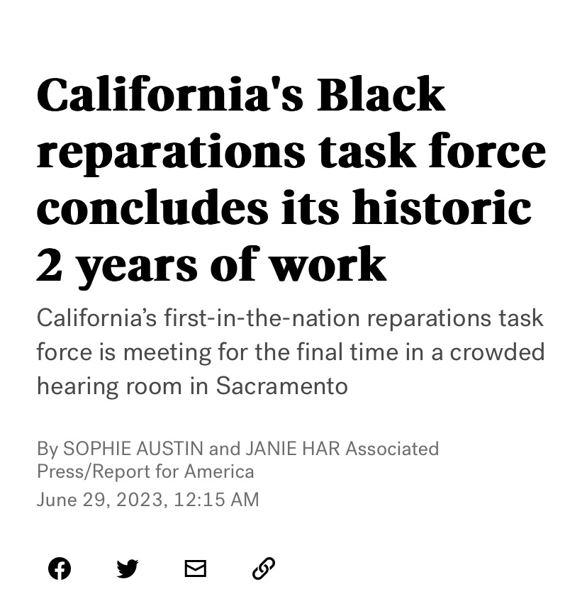 Folks keep pushing the ball. 

#ReparationsNow