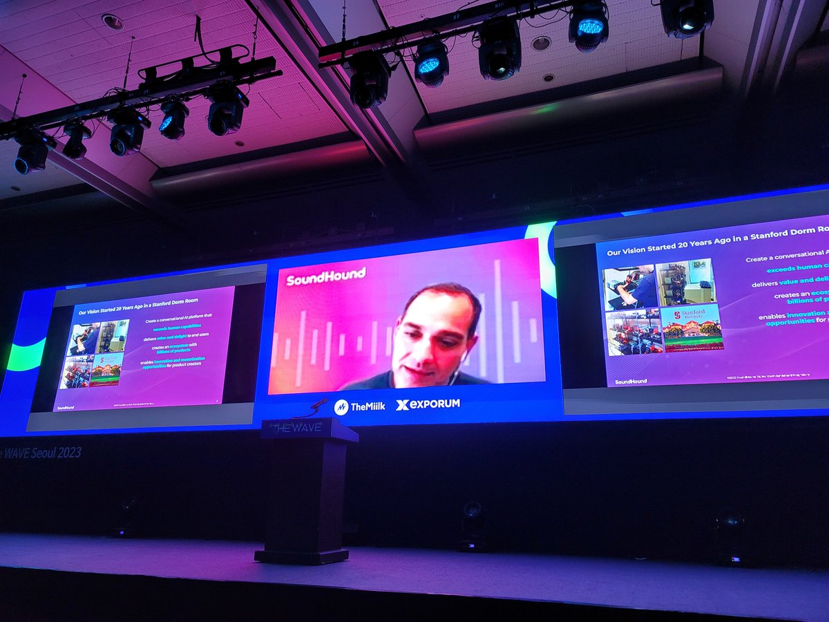 This week, our CEO &amp; Co-Founder, Keyvan Mohajer, delivered a virtual keynote at The WAVE Seoul 2023 tech conference on the hot topic of #GenerativeAI Disruption &amp; Impact. #VoiceAI #AItechnology