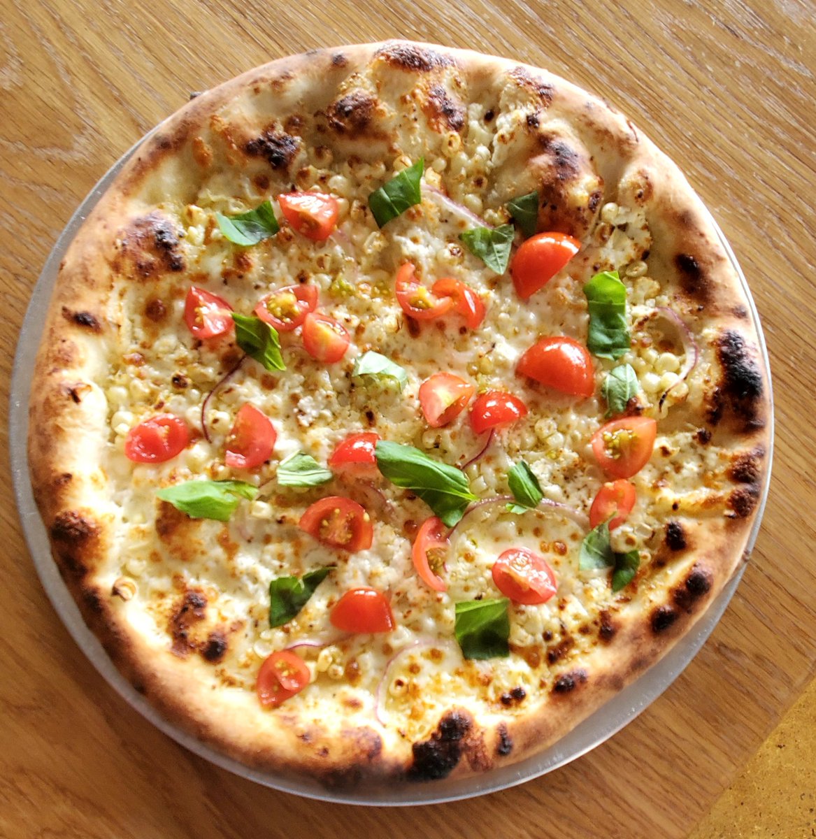 Corn Pizza is back! Come and get it!
