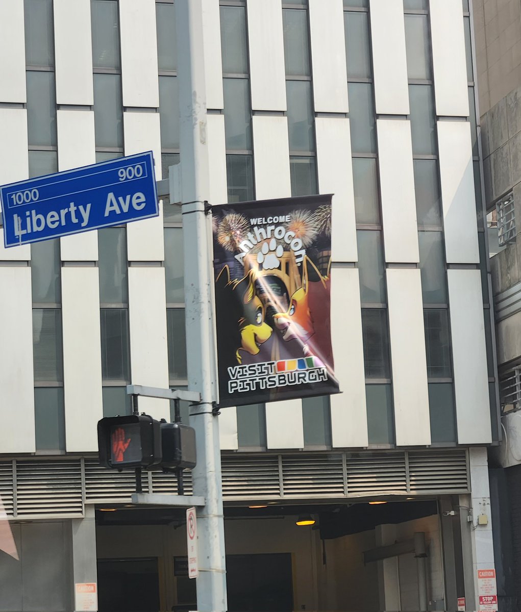 We've officially descended on the city for #anthrocon2023