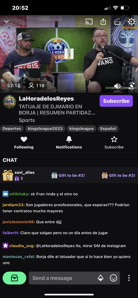 jordipm3's tweet photo. @DjMaRiiO Borja se está tatuando tu firma, te esperan en @HoradelosReyes pasa a saludar !!

@TheGrefg quieres que se tatúe la tuya?? https://t.co/W4PGfZ7ED8