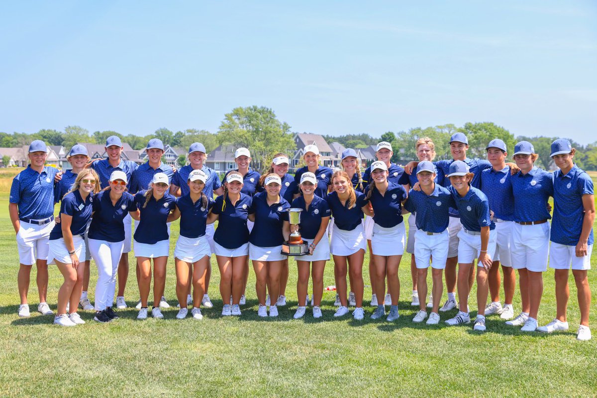 The 2023 MN/WI PGA Junior Cup Matches end in a tie at 18-18. Team Minnesota will retain the cup once again! 🏆 

Huge thank you to @RoyalGolfClubMN for hosting this event and thank you @WPGAJuniorGolf for coming our way this year. 

Another great year of this event!