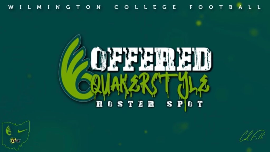 Peyton_1734's tweet photo. After a great visit at Wilmington College I am blessed to receive my second offer!!💯💪🏼 @CoachRamirez21 @CoachFilli @CoachFarley15 @CoachFerner @MPGoldenEagles @FootballPlains https://t.co/o7PmFZiymJ