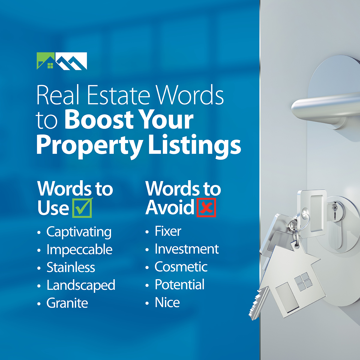 Elevate your property listing with these Real Estate buzz words! 🔥🏠