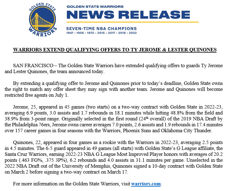 Golden State Warriors News - Latest Golden State Warriors News