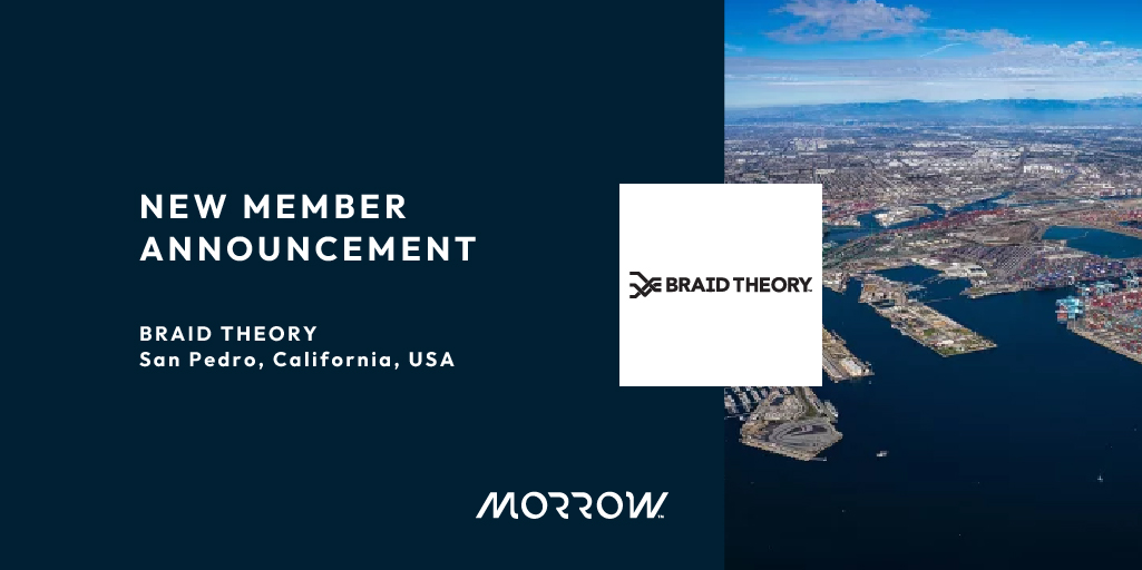 Braid Theory is focused on industries and adjacencies in the Blue Economy, where they're an established leader and expert, with a proven track record of success with startups and scale-ups. Welcome to Morrow!