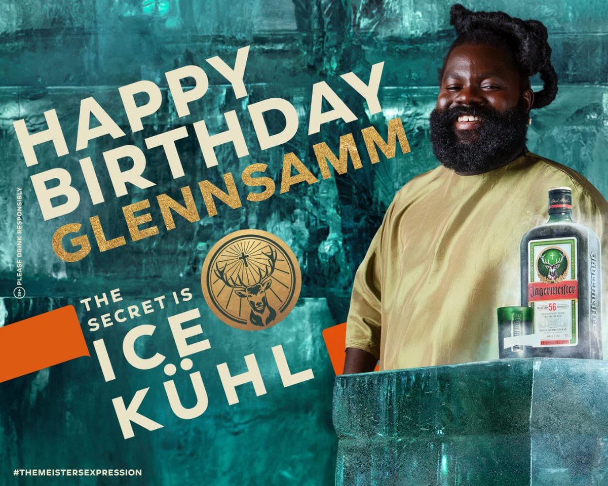 Happy Birthday to Me. The Secret is ICE KÜHL

#glennsamm #meisterexpression #jagermeister