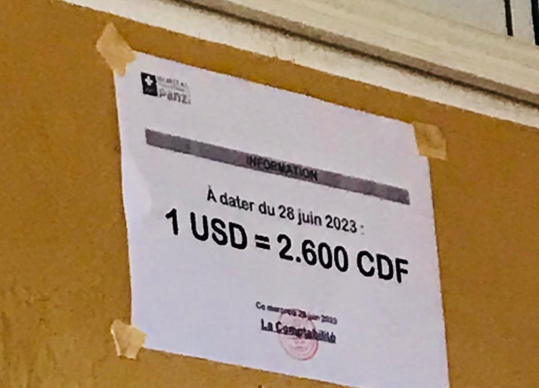 MpoyiJojo's tweet photo. Quelles sont les différentes mesures prises par les politiques pour endiguer la dépréciation du FC face au $ ?

@nskazadi @VitalKamerhe1 @PatrickMuyaya https://t.co/XhOi1K9vcC