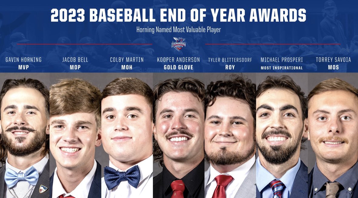 SU Baseball (@suhornetsbb) on Twitter photo Baseball Announces End of Year Awards suhornets.com/news/2023/6/14…
#DiamondHornets
<a href="/SUHornets/">Shenandoah Hornets</a> <a href="/ShenandoahU/">Shenandoah University</a> <a href="/d3baseball/">D3baseball</a> Baseball Announces End of Year Awards suhornets.com/news/2023/6/14…
#DiamondHornets
<a href="/SUHornets/">Shenandoah Hornets</a> <a href="/ShenandoahU/">Shenandoah University</a> <a href="/d3baseball/">D3baseball</a>