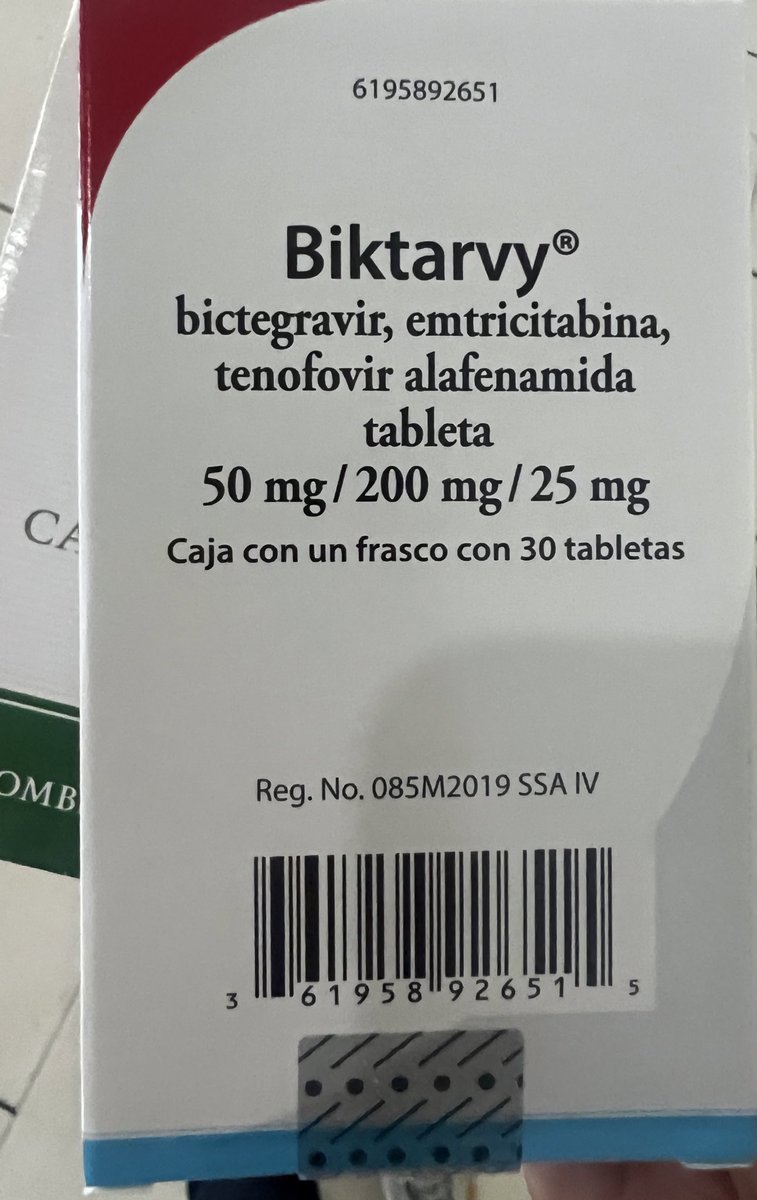 positivo010822's tweet photo. Se me terminaron mis #vickys @BIKTARVY y mi cita es hasta mediados de julio… le escribí a mi médico, me atendió de inmediato y el @Tu_IMSS me surtió mi receta, continuidad del tratamiento a salvo 👌 espero que todes tengan la misma suerte 🙏🏻 https://t.co/CGi4E8hUWp