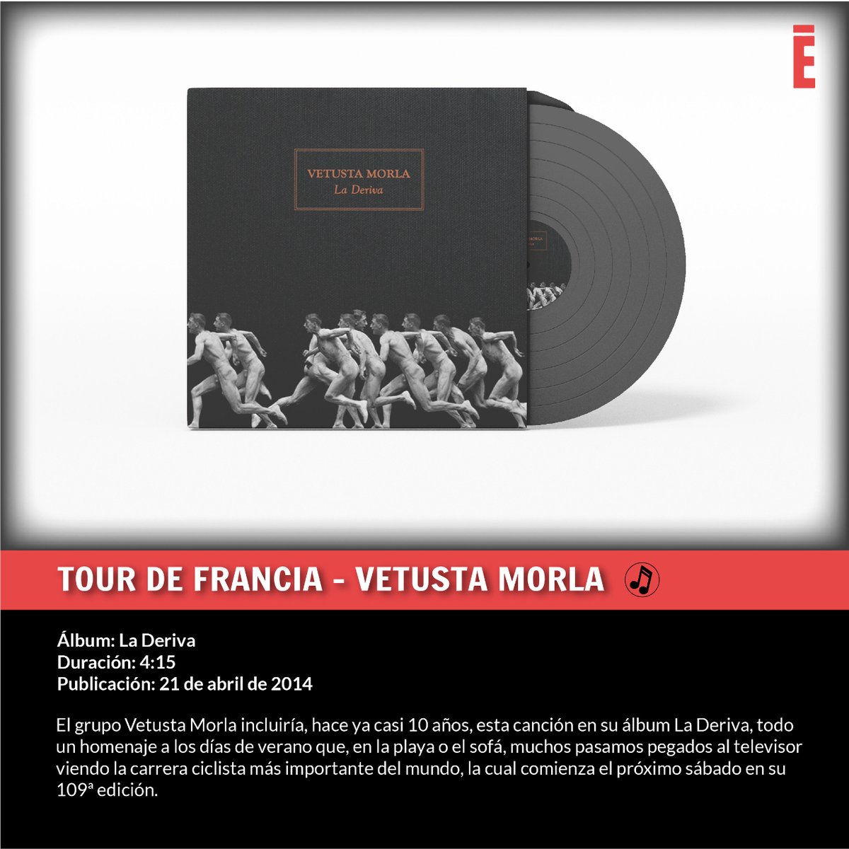 EpicoSports's tweet photo. Nuestra recomendación diaria - Jueves 29 de Junio.

Para bailar💃: Tour de Francia - Vetusta Morla

Link aquí 👇👇👇

https://t.co/lr7OOUq3eQ

#recomendaciondiaria #parabailar #tourdefrancia @vetustamorla https://t.co/FI4jPRbIEJ