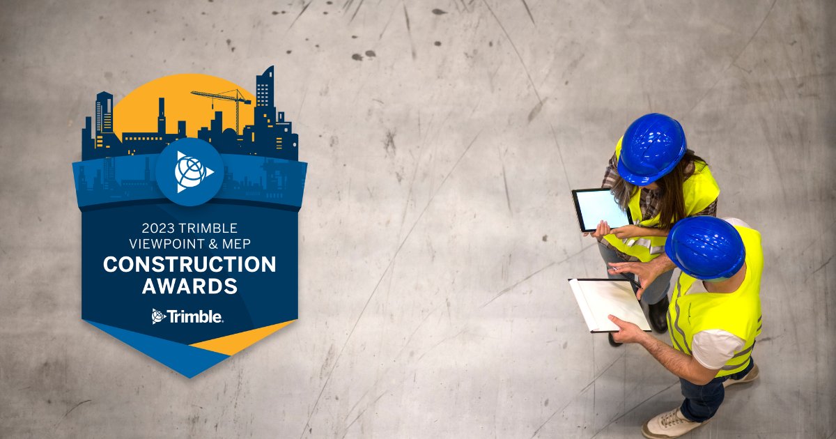 Have you achieved exceptional success in the past year using Trimble solutions? It's not too late to apply for the 2023 Trimble #ConstructionAwards. You’ll be given the opportunity to be recognized &amp; celebrated during #Dimensions2023. Apply by tmr: ow.ly/nMq850OlevB