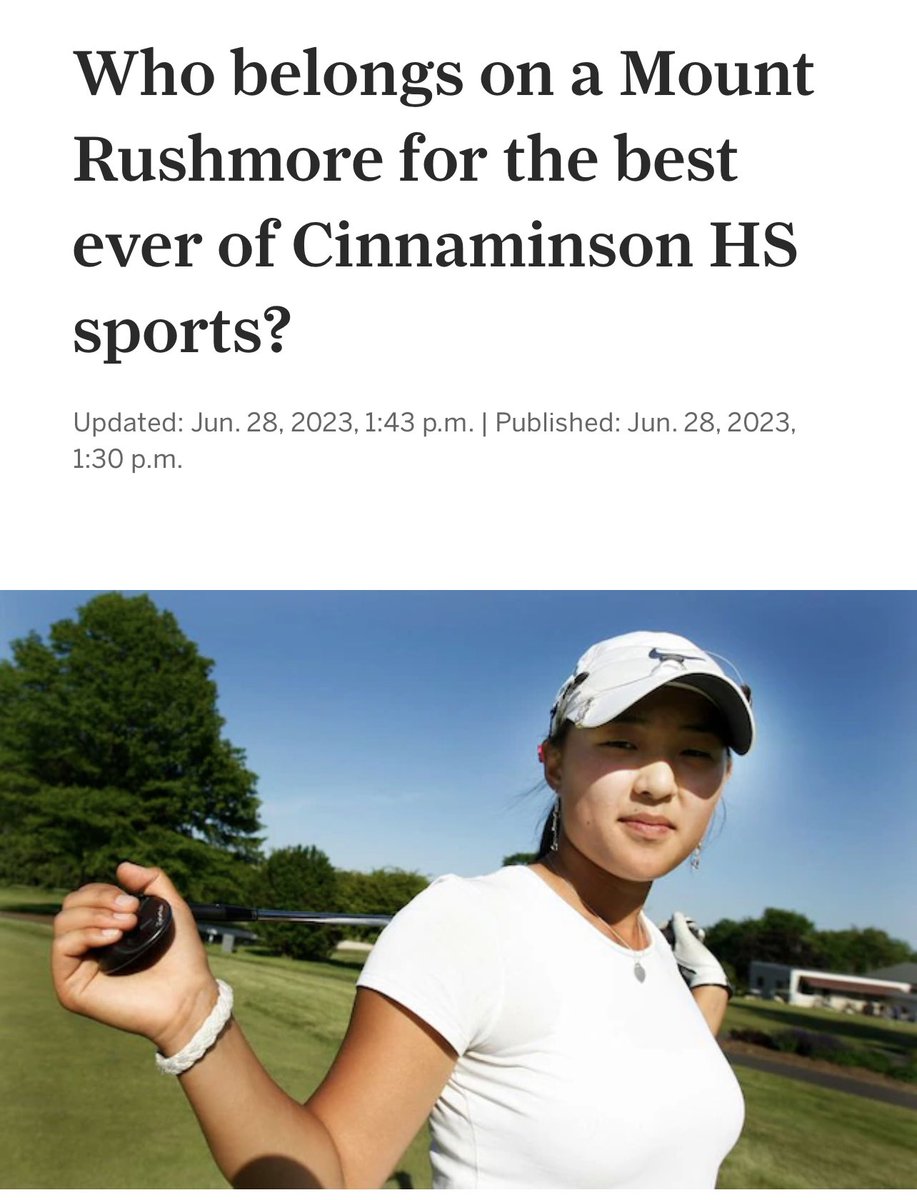 belongs on a Mount Rushmore for the best ever of Cinnaminson HS sports?  Go to Nj.com and vote!