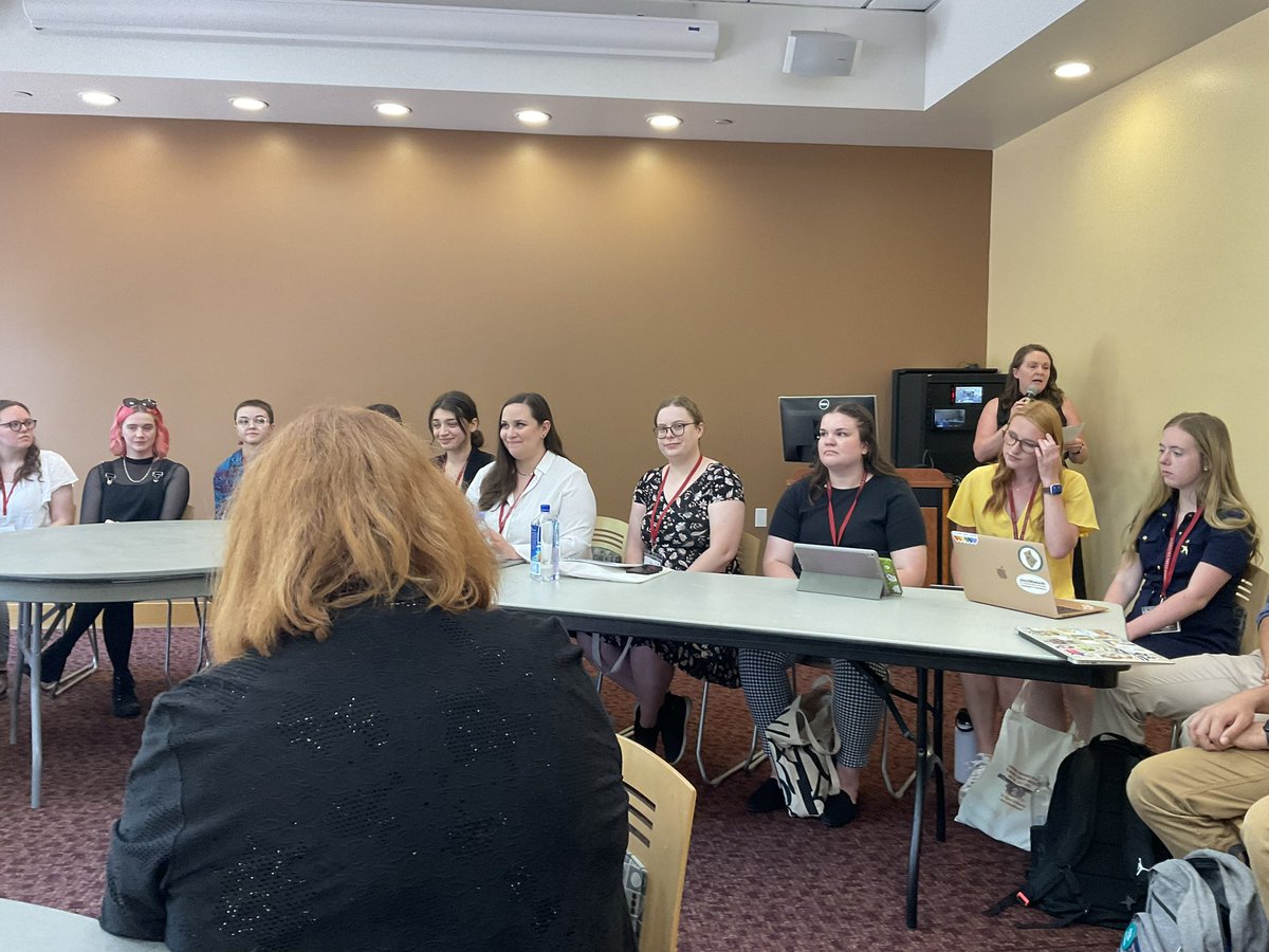 The first panel of #berks2023 is starting in Benson Parlors B/C! Hear from undergraduate and graduate students on why they major in history and why their friends don’t!