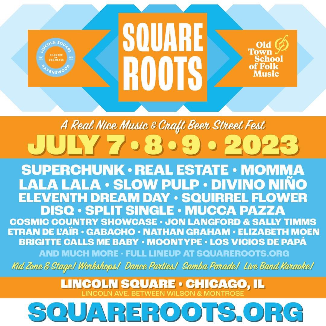 Save the date! Square Roots Chicago is just over a week away! 

#greenpostcafe #greenpostpub #squareroots #lincolnsquare #thingstodo #livemusic