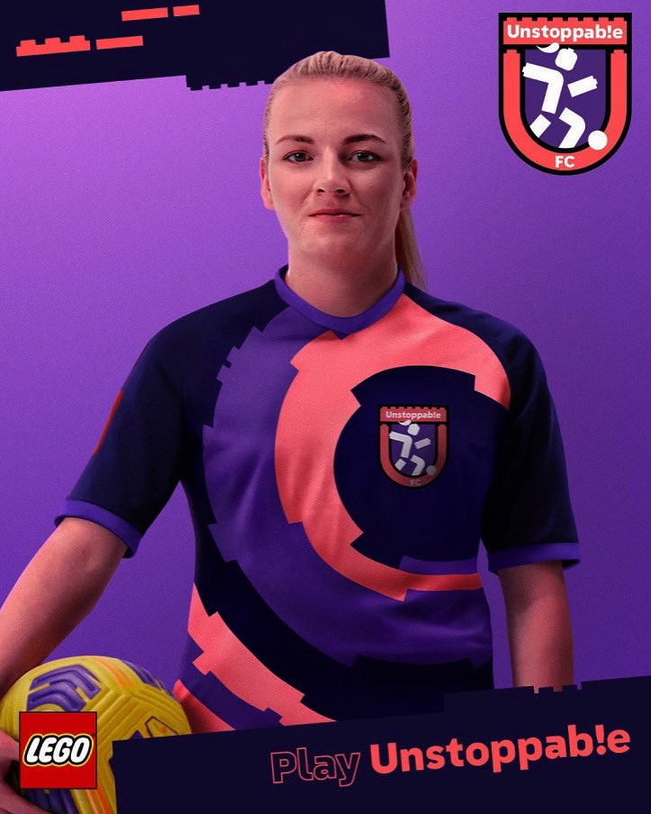 lauren__hemp's tweet image. #AD I’ve partnered with @LEGO_Group to launch Unstoppable FC to get more young girls playing football and empower them to achieve their dreams! Watch this space! #Playunstoppable