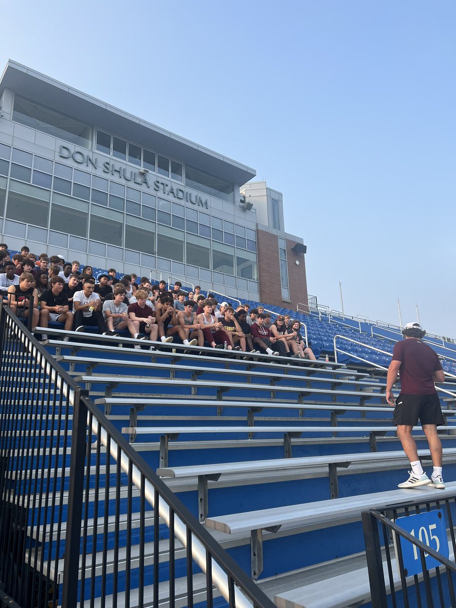 Walsh Jesuit Football (@walshjesuitfb) on Twitter photo What a week!!
Great camp at John Carroll.
Thank you for having us <a href="/JCUFootball/">John Carroll Football</a> !
Also a special thank you to our guest speakers <a href="/RickFinotti/">Rick Finotti</a> , <a href="/BrianPolian/">Brian Polian</a> and <a href="/RomaniniJack/">Jack Romanini</a> (Class of 2022). All great messages to the team! What a week!!
Great camp at John Carroll.
Thank you for having us <a href="/JCUFootball/">John Carroll Football</a> !
Also a special thank you to our guest speakers <a href="/RickFinotti/">Rick Finotti</a> , <a href="/BrianPolian/">Brian Polian</a> and <a href="/RomaniniJack/">Jack Romanini</a> (Class of 2022). All great messages to the team!