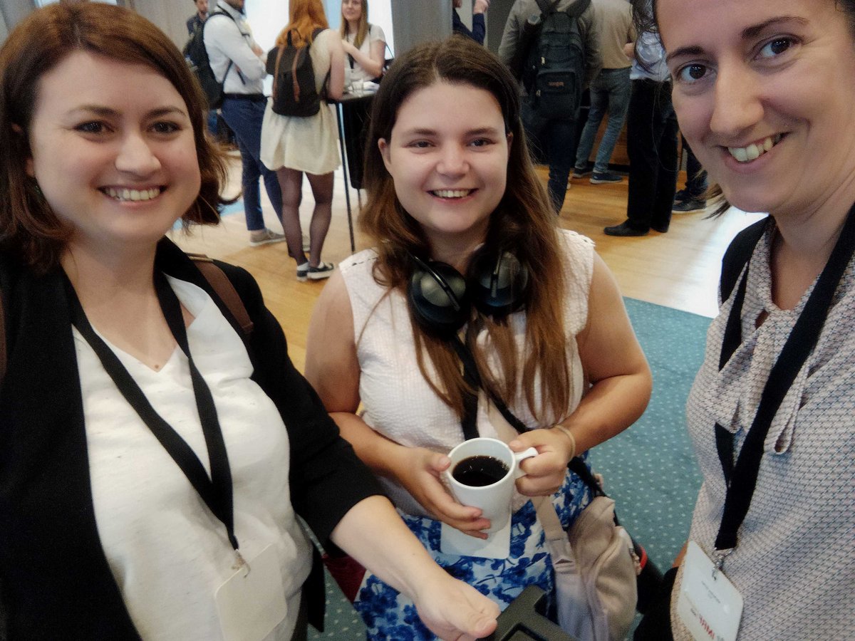 Our NERF delegation at the 21st International Multisensory Research Forum #IMRF2023 today: <a href="/asli_ayaz/">Asli Ayaz</a>, Mihaela Gerova and <a href="/GRILLETMiche/">GRILLET Micheline</a> 👋