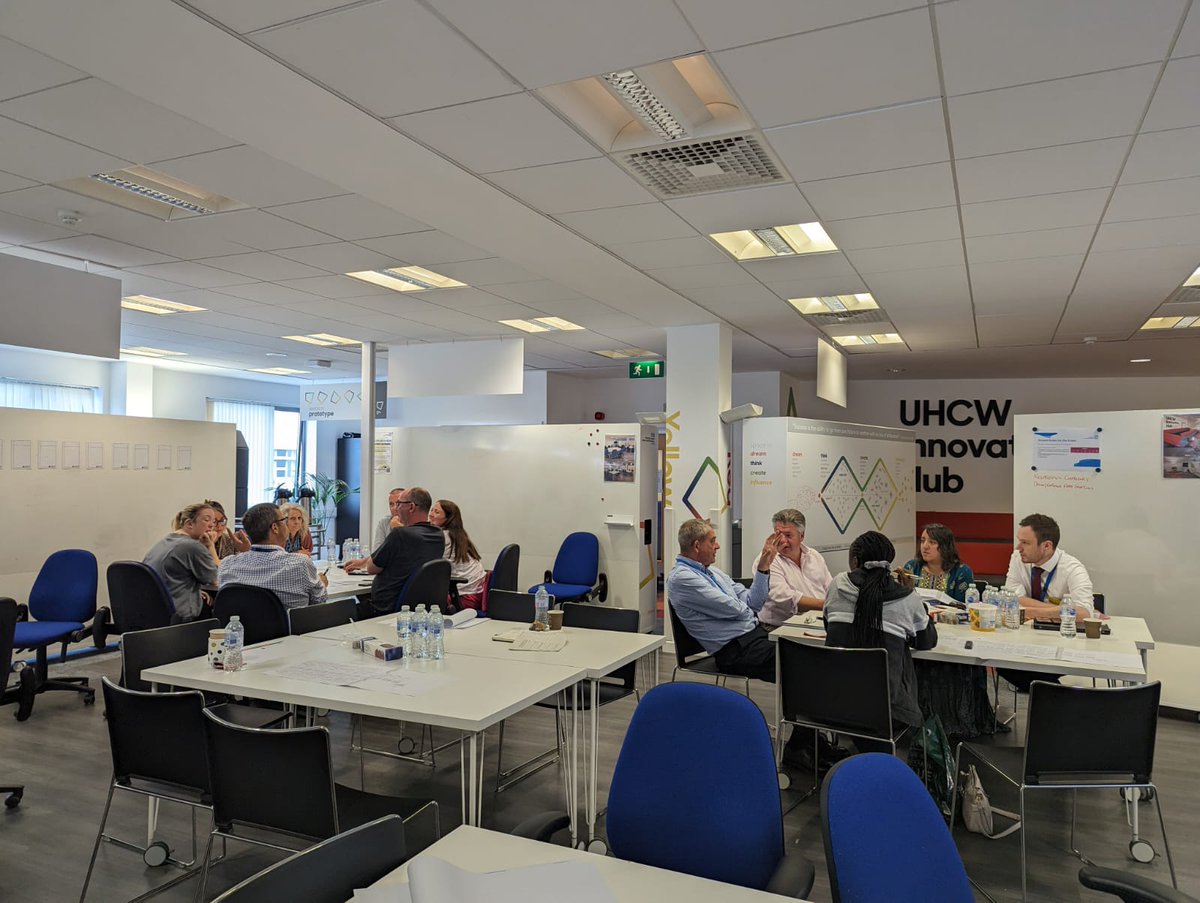 Today I facilitated my first Sponsor Development Session, focusing on our Robotic Assisted Radical Prostatectomy service. Great to see such engagement as the team reviewed the current state value stream map and designed what the future state should look like. #betterneverstops