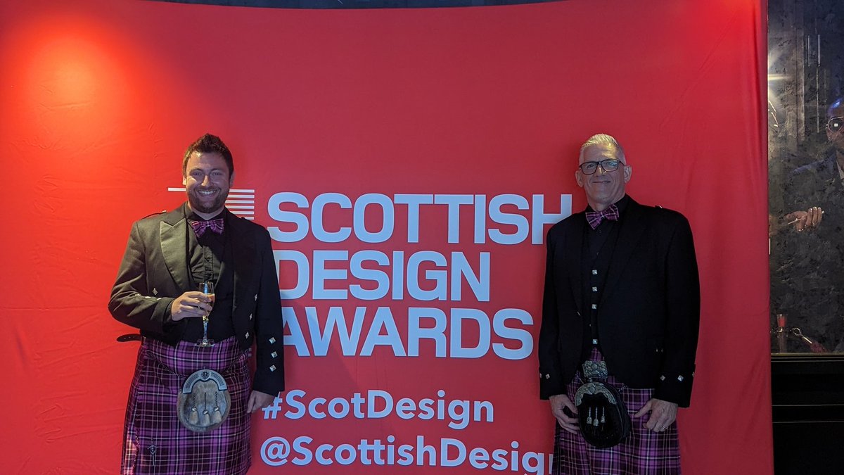 richardlongmuir's tweet image. Having a great night at the @ScottishDesign awards with @LaunchScotland 🚀

#designawards #scotdesign #designforgood