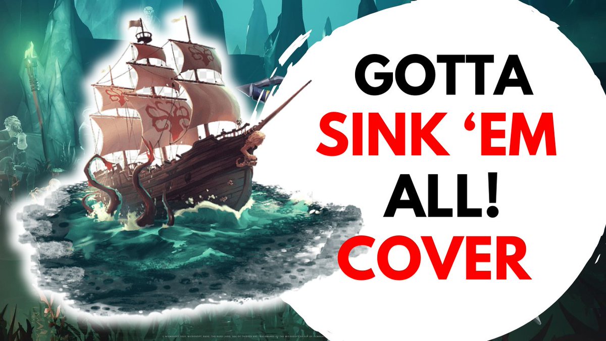 Okay, don't hate me for doing this but I absolutely HAD to. This one's been in my head forever and I had to get it out 🤣 I present you with: 'Gotta Sink 'Em All' a #SeaofThieves #Pokemon parody.. hope I didn't ruin your childhood forever! #BeMorePirate 

youtu.be/-JkTlv3ZeuI