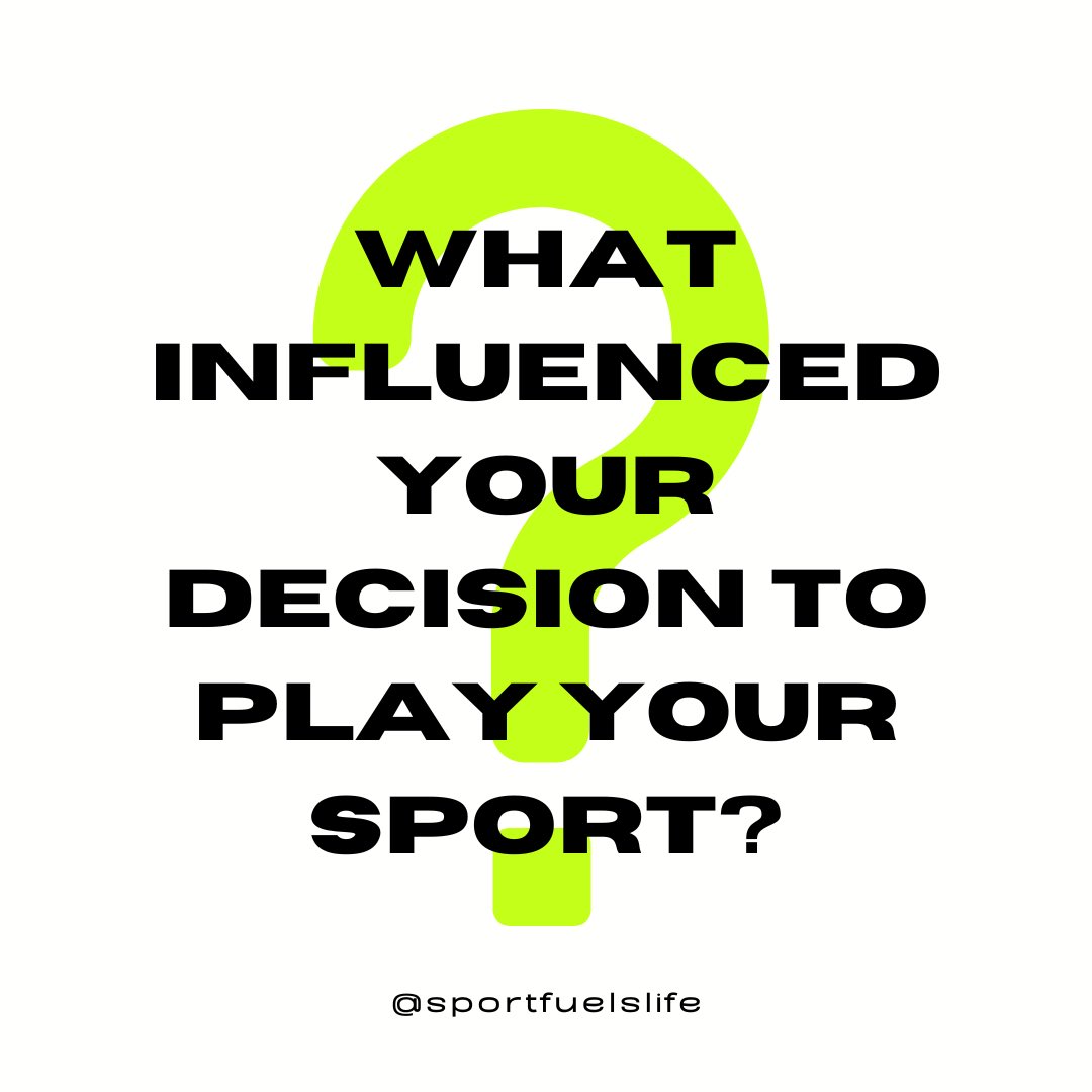 What's that moment you knew this is what you were destined to do? Share it in the comments below!

#sportfuelslife #sports #motivation #athletes #bethebest #winningmindset #atheletemotivation #achieveyourgoals #sportsmotivation #sportscoaching #prosports #sportsmentality