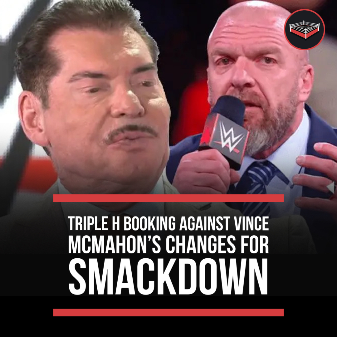 Ringside News on Twitter: "#TripleH Booking Against #VinceMcMahon's