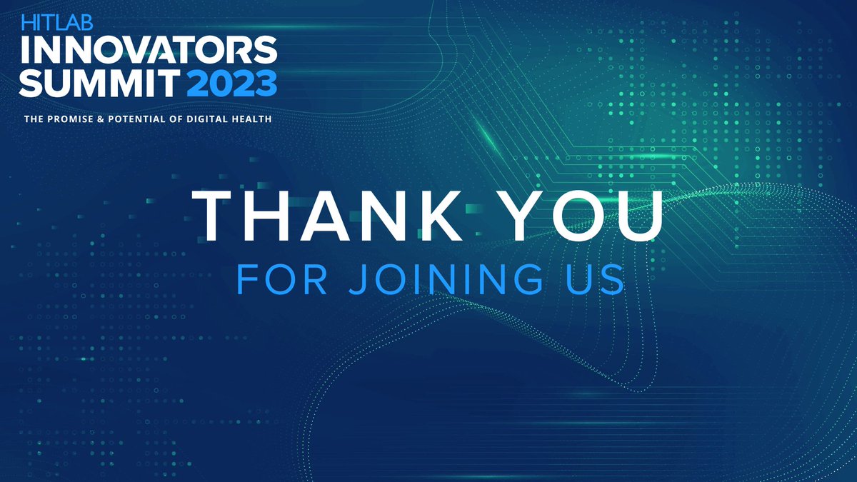 HITLABnyc's tweet image. Thank you to all the incredible attendees, speakers, and partners for making the HITLAB Innovators Summit an unforgettable three-day event! Together, we are shaping the future of healthcare. See you next time!  #HITLABSummit