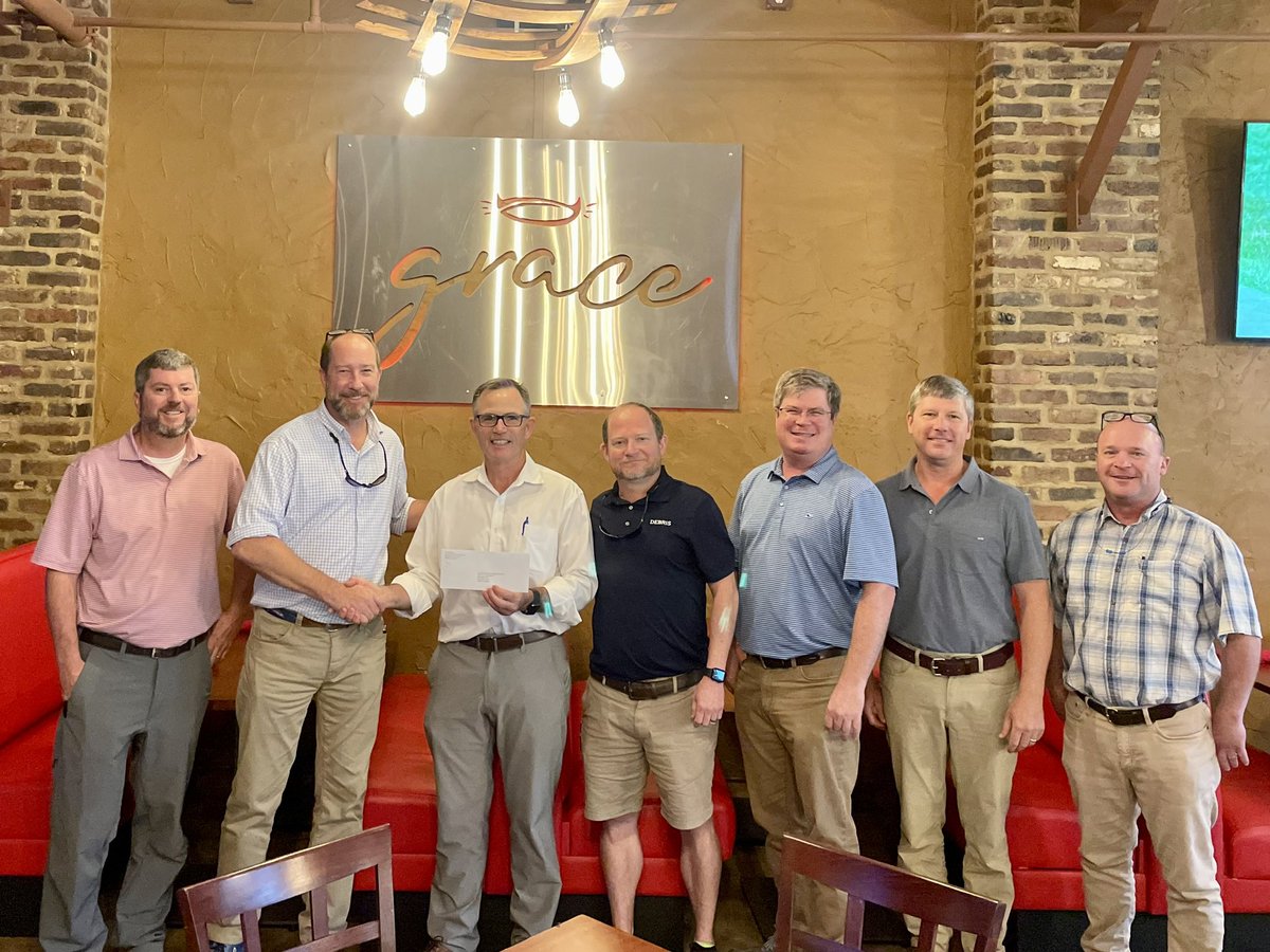 Thanks to Judd Harvill and his board of advisors at LS Charitable for the $5,000 check to support cancer research at the Mitchell Cancer Institute! #grateful <a href="/USAMCI/">USAMCI</a> <a href="/UofSouthAlabama/">University of South Alabama</a>
