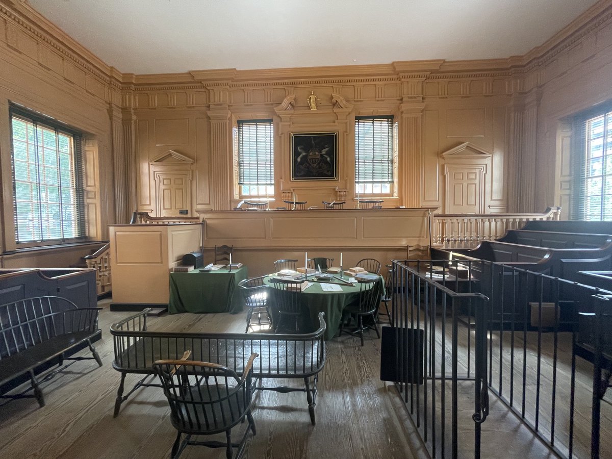 The Supreme Court of the Colony of Pennsylvania, circa 1775. #AppellatePlaces