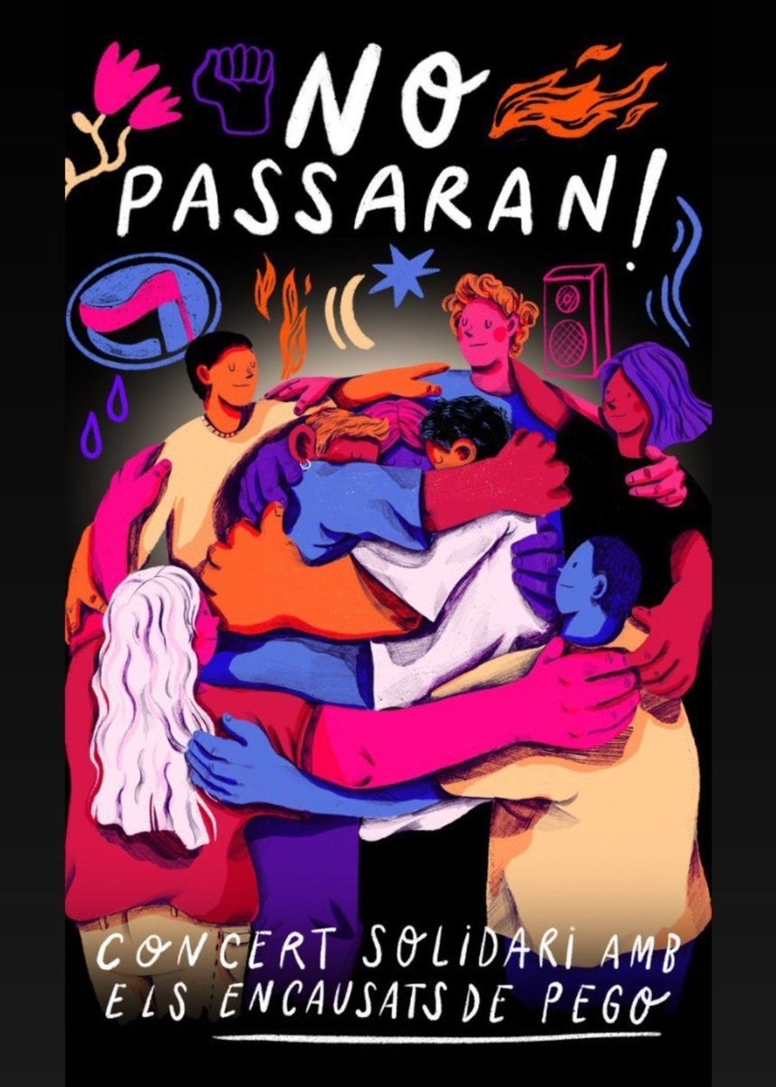 ArranMarAlta's tweet photo. El proper 23 de setembre els @EncausatsPego organitzen el concert solidari NO PASSARAN!✊🏽⚒️

Tindrà lloc al teatre municipal de Pego 📍🔥

El pròxim 17 d'octubre tenen el judici, fem que noten tot el nostre escalf! https://t.co/tNiAyH4l1y
