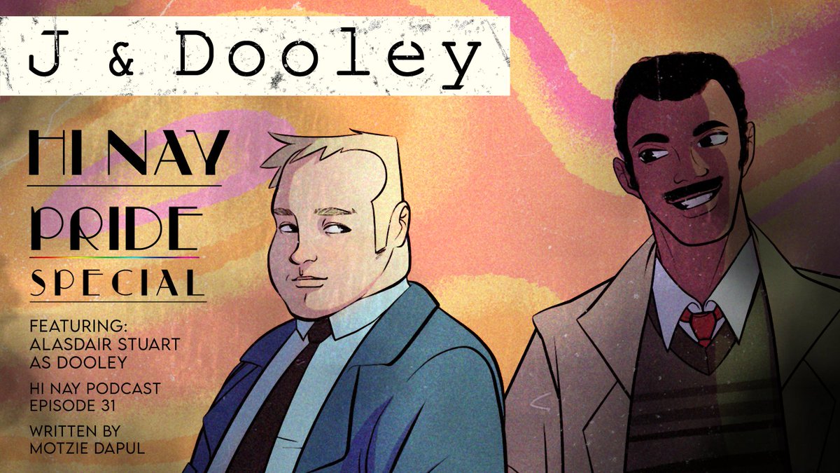 HiNayPod's tweet image. If you've ever wanted to hear Peter Lukas as a sad gay old man missing his boyfriend, feel free to tune in to tomorrow's Hi Nay episode :) 

(Alasdair Stuart stars as the retired Detective Dooley in tomorrow's #Pride2023 Hi Nay special!)

#horrorpodcast #audiodrama