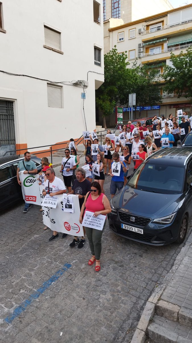 CCOOJusticiaJa's tweet photo. #HuelgaEnJusticia 
Manifestación de 29 de junio, a las 1930, en Jaén, desde los penales a la subdelegación de gobierno.
@Ccoojusticia  @FSCdeCCOO @ccoojaen https://t.co/OFVj0ixyt1