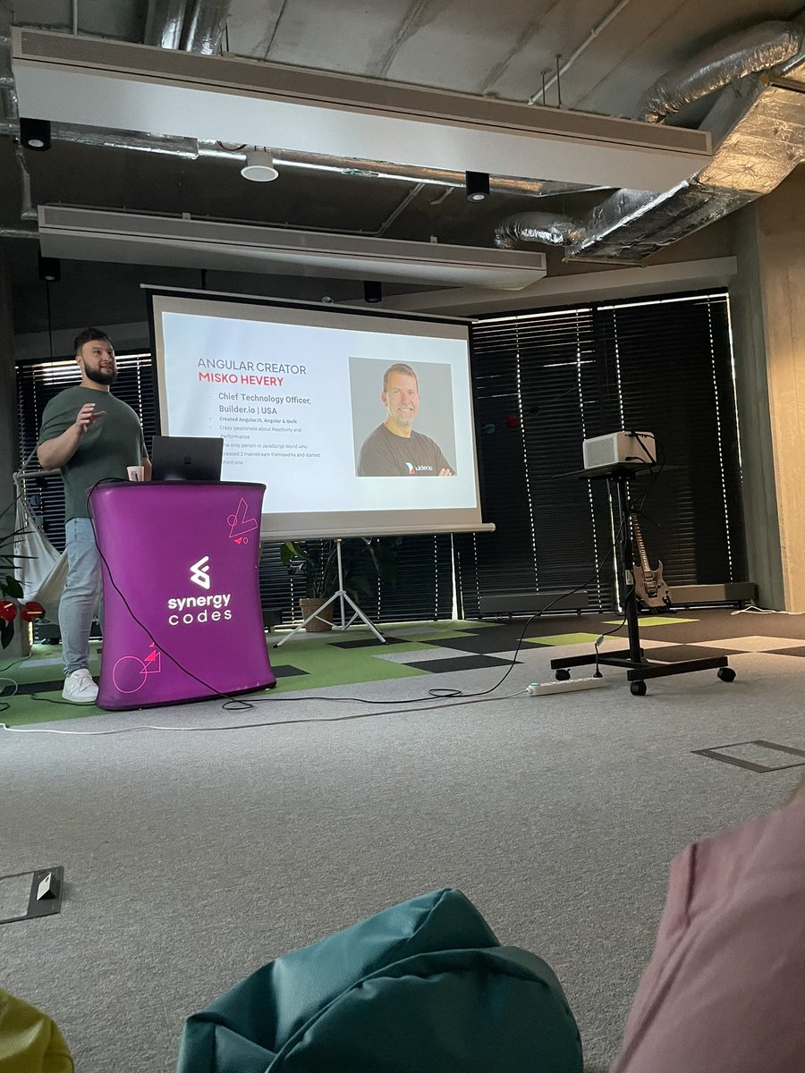 Mateusz Łędzewicz (@mat_ledzewicz) on Twitter photo I’ve just come home after Angular Wrocław. It was great 🔥
Really cool presentations <a href="/pawelkubiakdev/">Paweł Kubiak 🅰️</a> and <a href="/DanielGlejzner/">Daniel Glejzner</a>
And amazing community. A lot of discussions. Awesome evening.
Ps. <a href="/greg_radzio/">Gregory Radzio</a> I didn’t know you were here 😅 (find Greg challenge) I’ve just come home after Angular Wrocław. It was great 🔥
Really cool presentations <a href="/pawelkubiakdev/">Paweł Kubiak 🅰️</a> and <a href="/DanielGlejzner/">Daniel Glejzner</a>
And amazing community. A lot of discussions. Awesome evening.
Ps. <a href="/greg_radzio/">Gregory Radzio</a> I didn’t know you were here 😅 (find Greg challenge)