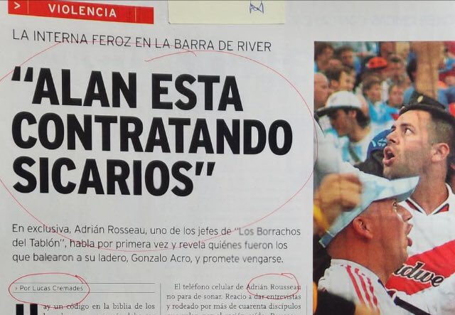 schlenkeralan's tweet photo. En el Ataque del Playón Adrián Rousseau LASTIMÓ feo a los de Palermo, luego se reunió con ellos y se negó a pagarles lo que le exigían y SABIENDO que ellos habían matado a Acro por venganza, salió a acusar a… Alan.

Ayudán a difundir este Hilo? No me dejen a solas con los lobos. https://t.co/txoZQdg9jN