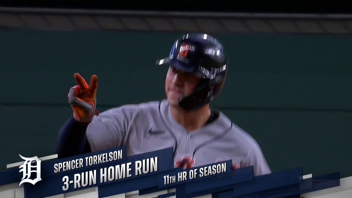 MLB HR Videos on X: Spencer Torkelson - Detroit Tigers (11) https