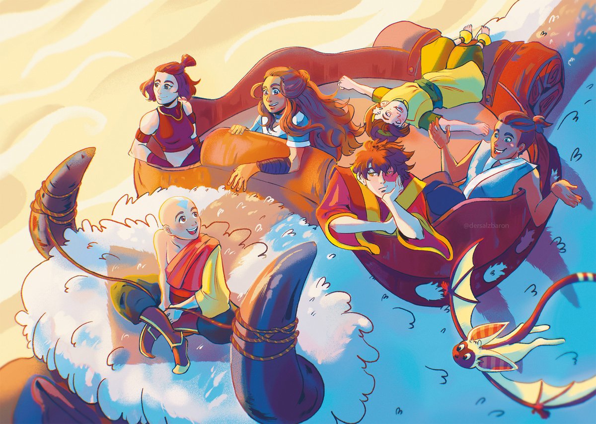 Just noticed that I actually never uploaded this Avatar Artwork that I did for my last con😭❤️ I miss them!
#atla #avatar #AvatarTheLastAirbender