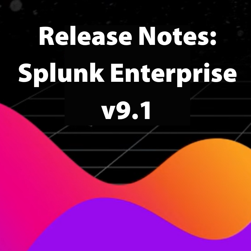 TekStreaming's tweet photo. We took a look under the hood at the @splunk Enterprise 9.1 Release and wowza, this one is fantastic! Take a look at what Zubair Rauf found here: https://t.co/Bb97sLtD3V
#splunk #enterprise #splunkpartners #splunklife #splunkconf23 #splunkengineer https://t.co/AzvxK5cmyJ