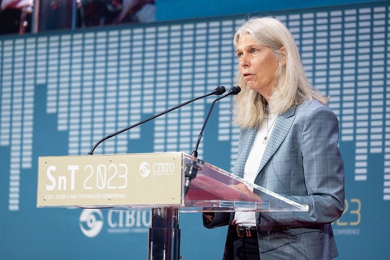 NNSANews's tweet photo. #NNSA's @NNSAHruby, nonproliferation chief Corey Hinderstein, and experts from across the Nuclear Security Enterprise travel to Vienna to support nuclear explosion monitoring and cybersecurity in the nuclear realm. @CTBTO @IAEAorg #SnT23 #CyberCon23
https://t.co/DX6jTfLk1s https://t.co/BlLTJbirDL