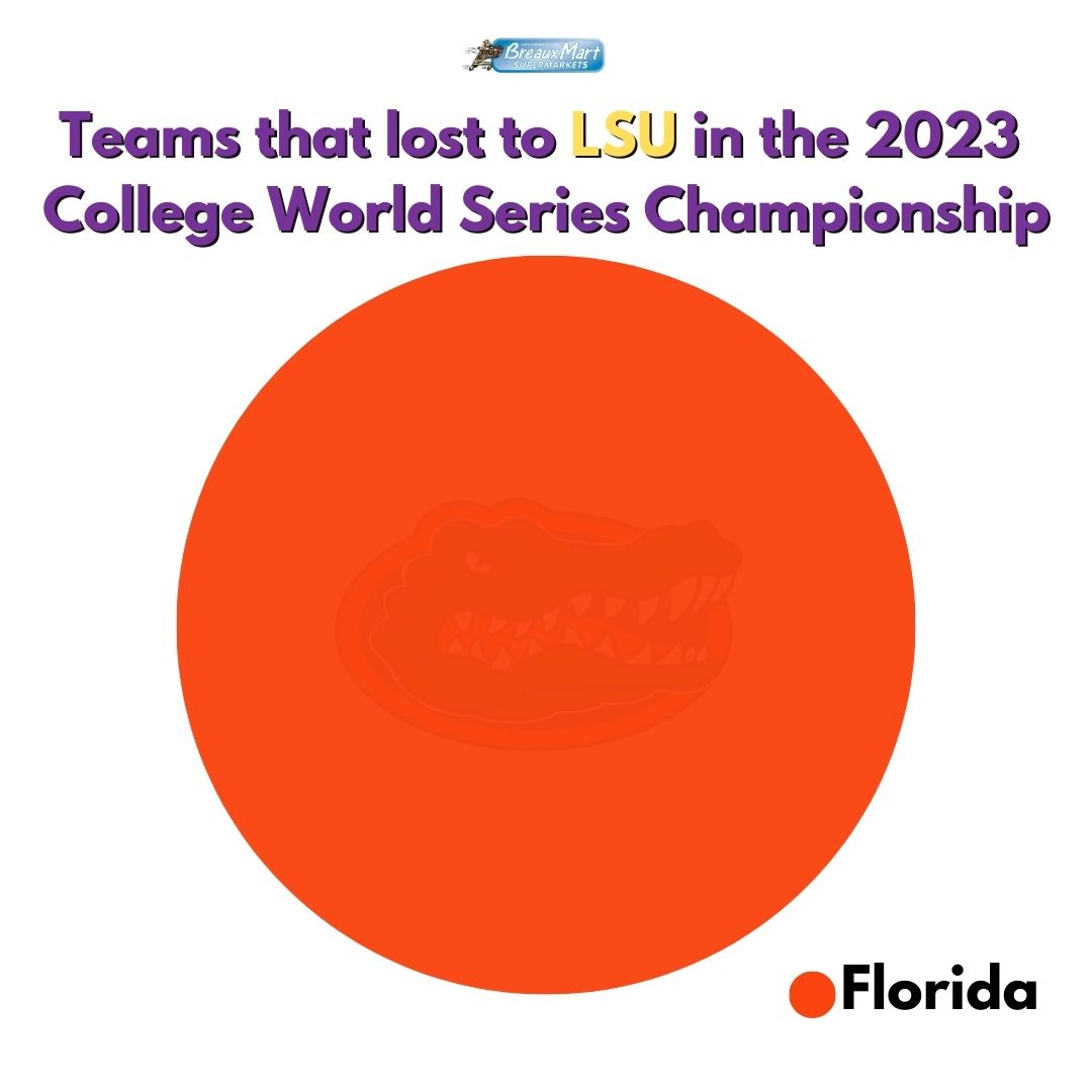 In the comments of our viral LSU sausage Facebook post, we see many Gator fans sharing graphics that tout their overall athletic program.

So, our graphic design department created a handy-dandy pie chart in response.