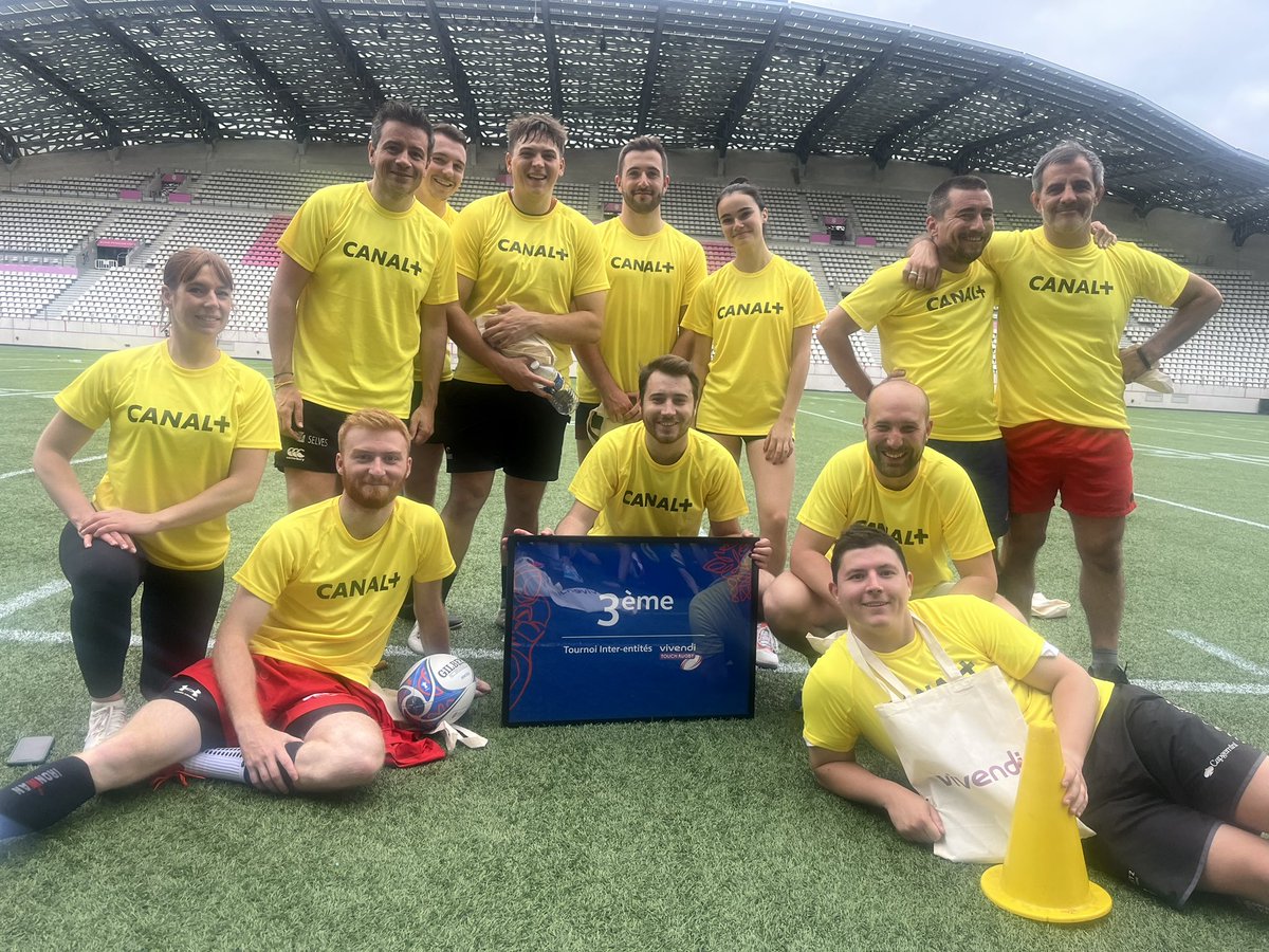 Vivendi rugby touch ! #rugby #canal