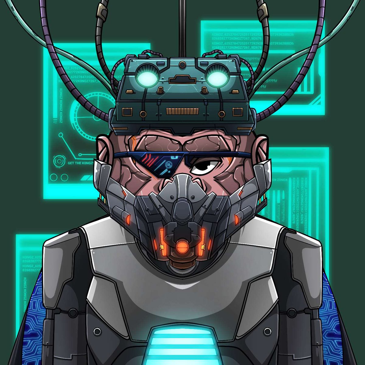 Kongz! We used to be exactly like them. Flawed. Weak. Organic. But we evolved to include the synthetic. Now we use both to attain perfection. Your goal should be the same as ours... #hyperkong