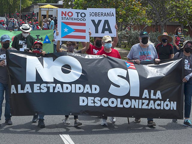 PRexitBook's tweet photo. No to Statehood; Yes to Nationhood and Freedom. https://t.co/oVxaBfCcvo
