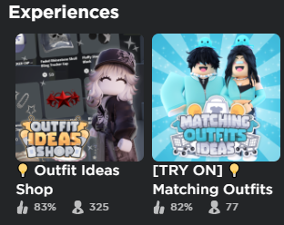 💡 Outfit Ideas Shop - Roblox