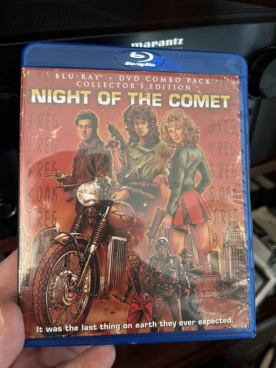 Up next Night of The Comet a dark comedy horror film from 1984 #80s #nightofthecomet #horrorcomedy