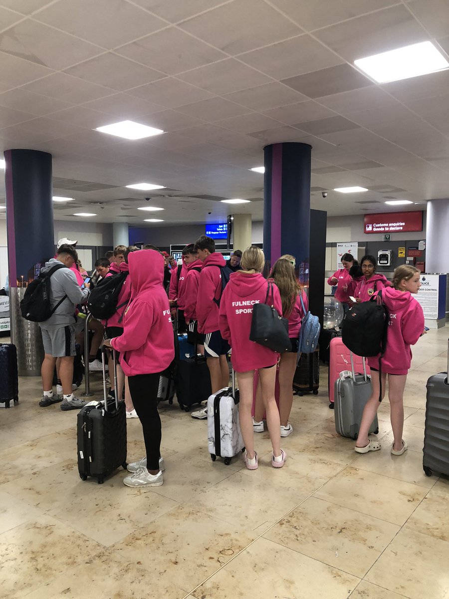 Touch down in Liverpool ☺️👍#FulneckSport #SportsTour23