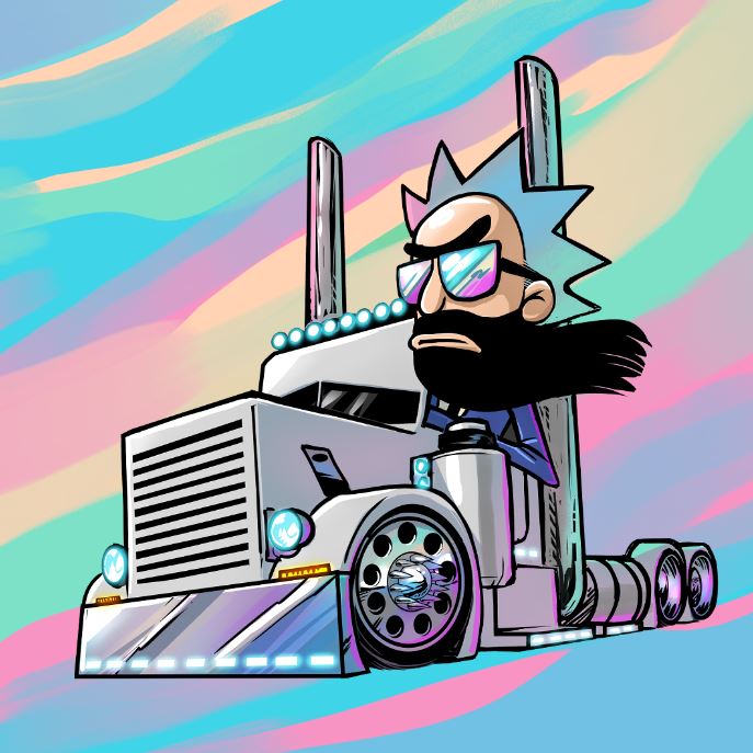EryckWebb's tweet photo. Thanks for a fun stream today! See you next week for more request and improv action - keep truckin! See you soon
#semi #truck #tractortrailor #americantrucker #americantrucksimulator #ricknmorty #rickandmorty #rick #lowrider #hotrod #bigrig #psycadelic #commission https://t.co/X5AIJdK9AP